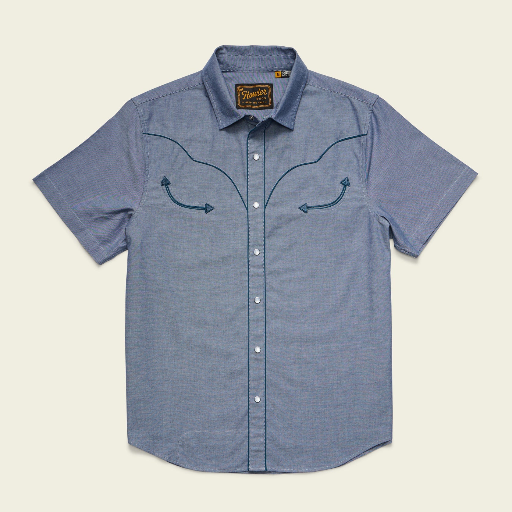 Broncbuster Snapshirt  - Indigo