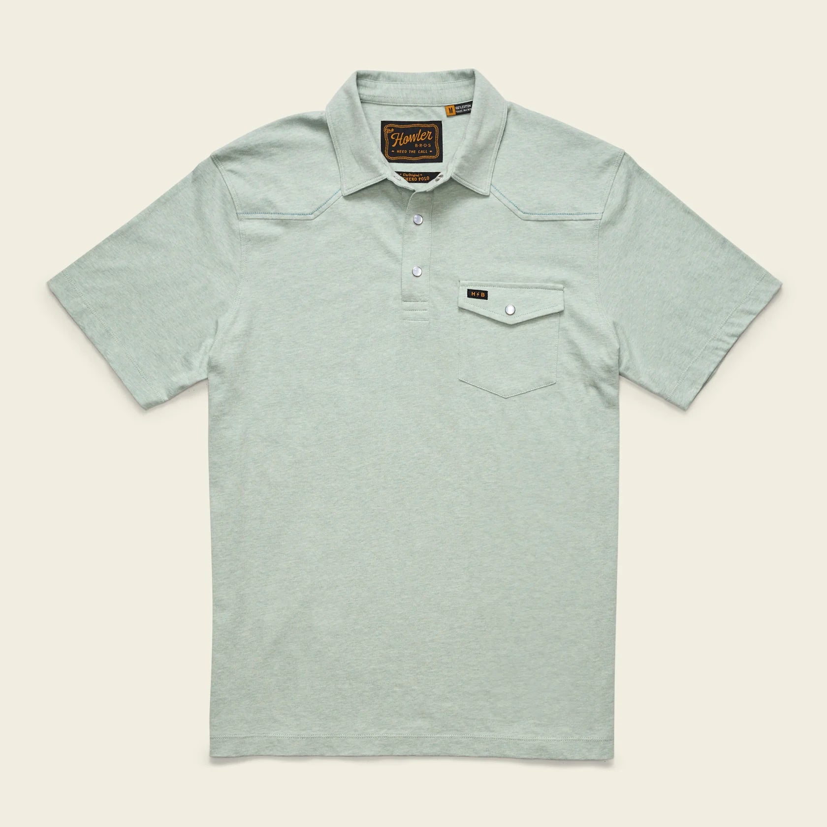 Ranchero Polo - Seafoam