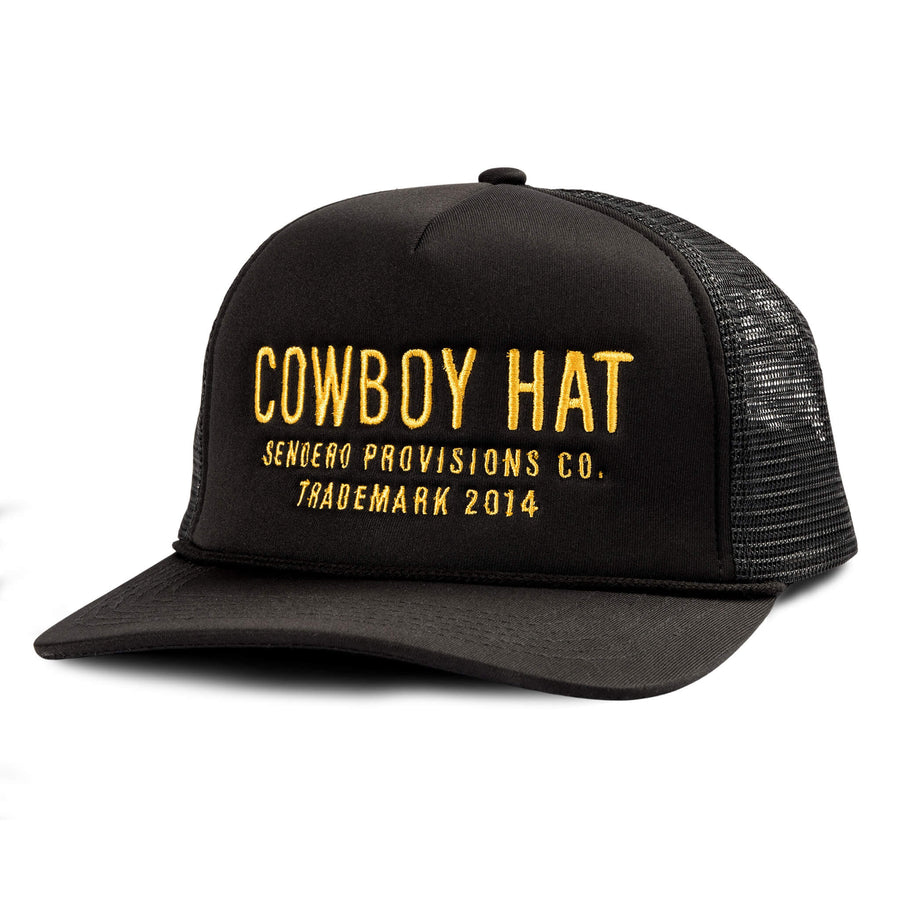 COWBOY HAT - BLACK