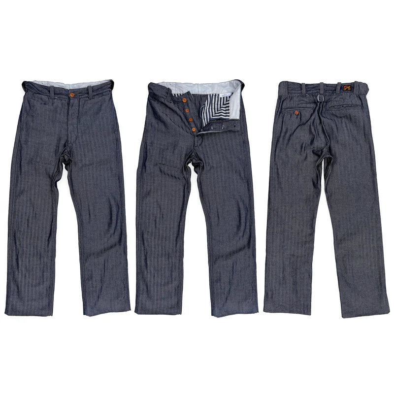 SPORTSMAN CHINOS - INDIGO HBT