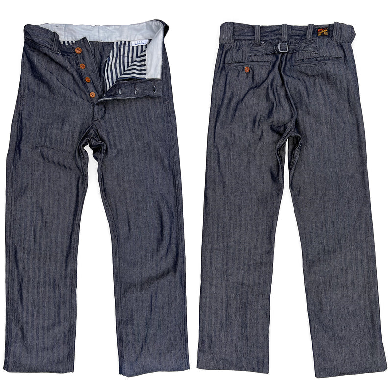 SPORTSMAN CHINOS - INDIGO HBT