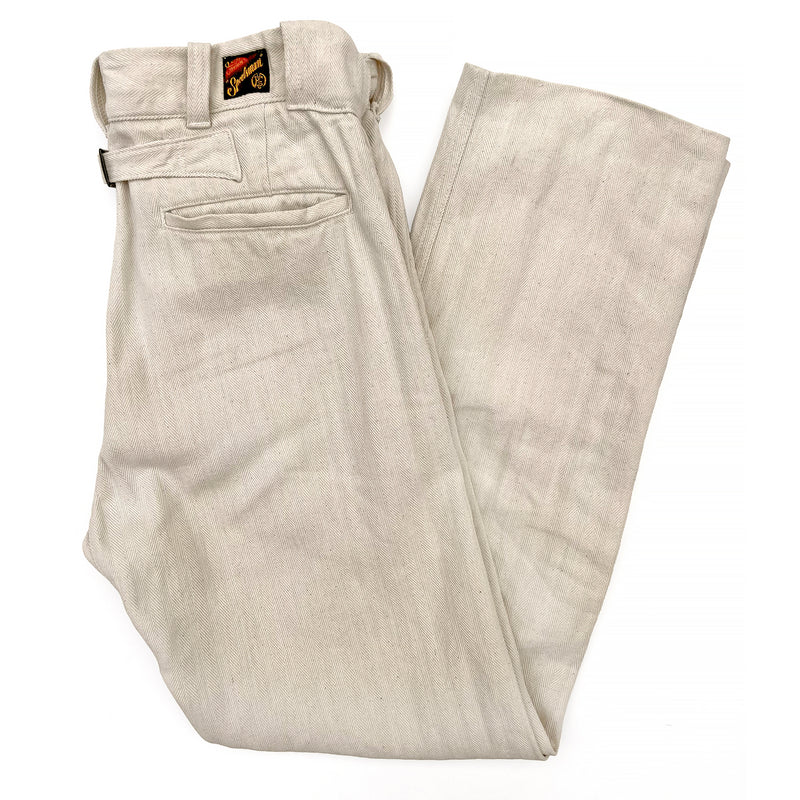 SPORTSMAN CHINOS - IVORY HBT