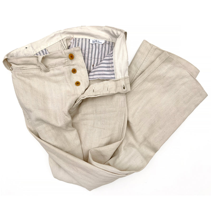 SPORTSMAN CHINOS - IVORY HBT