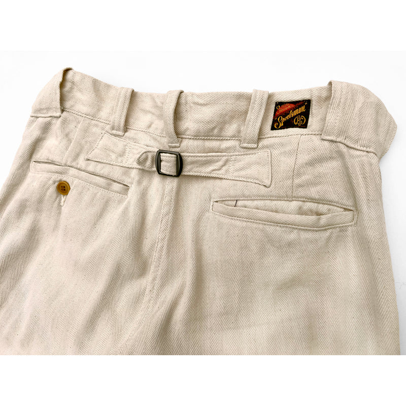 SPORTSMAN CHINOS - IVORY HBT