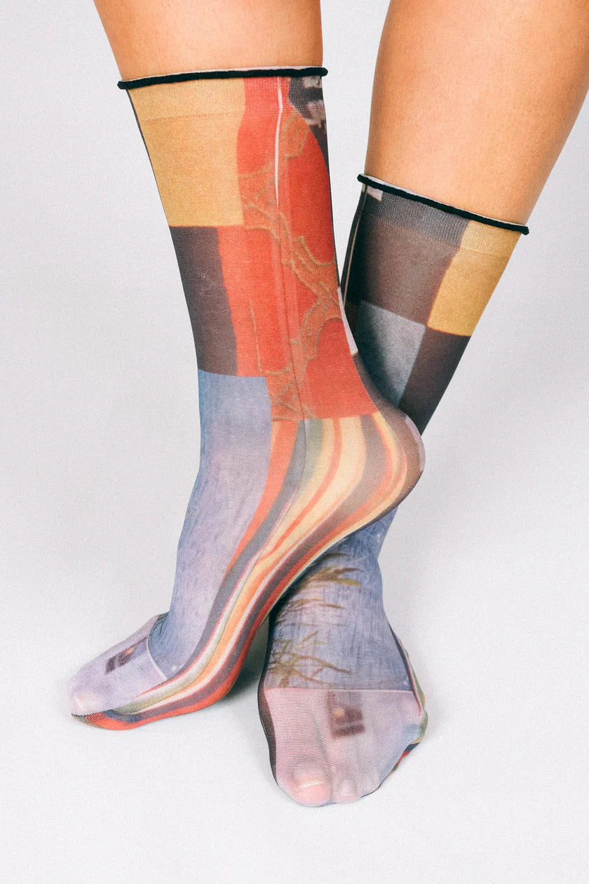 Paper Nylon Ankle by Rosie Barker