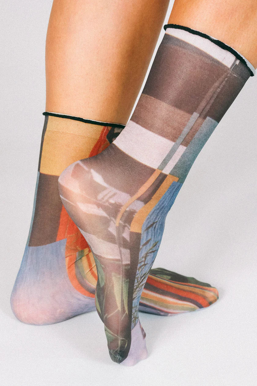 Paper Nylon Ankle by Rosie Barker