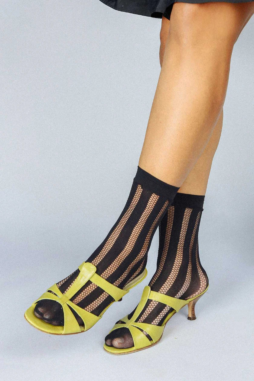 Reseau Fishnet Ankle Sock