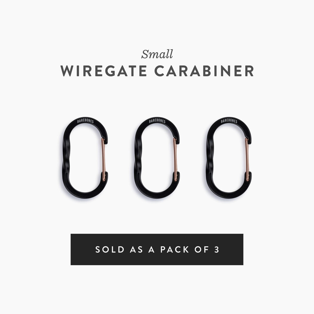 WIREGATE CARABINERS