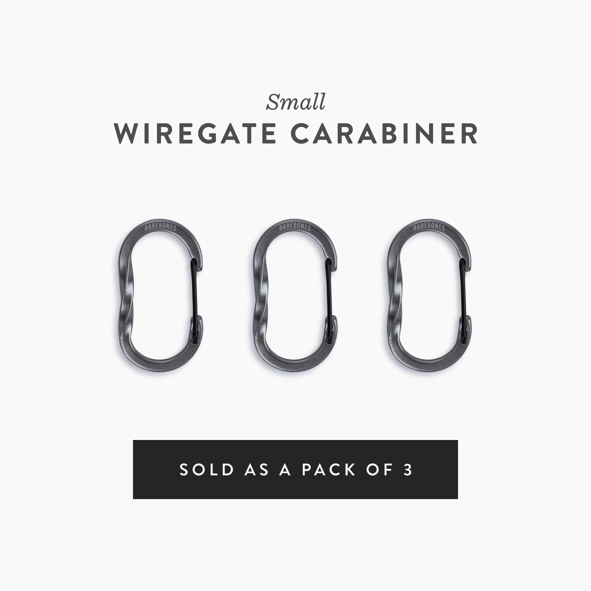 WIREGATE CARABINERS