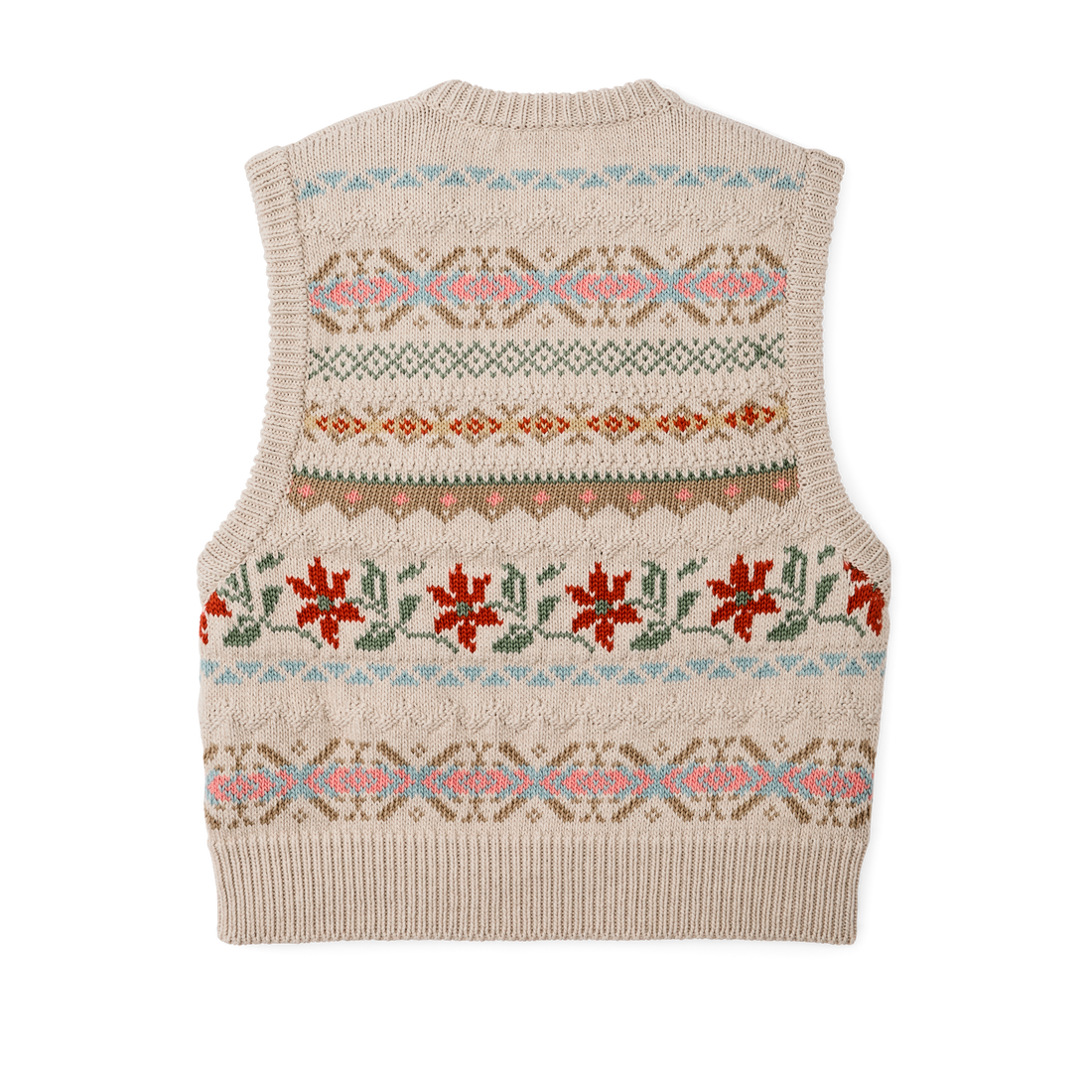 Women's Jacquard Cotton Vest