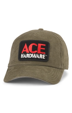 Ace Hardware Roscoe Cord Hat- Olive