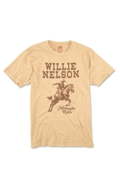 Willie Nelson Midnight Rider Tee