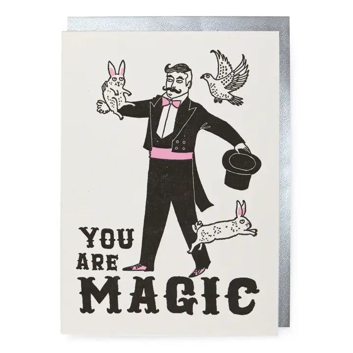 Charlotte Farmer Magician | Blank - Greeting Card