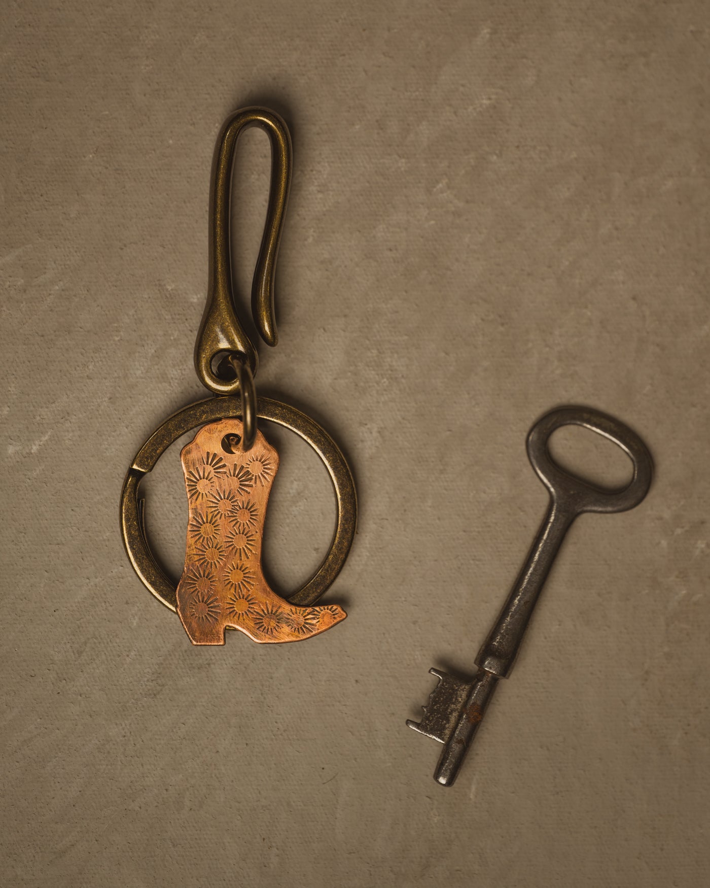 Cave + Post Keychain