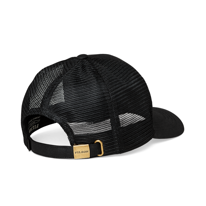 FILSON MESH LOGGER CAP - BLACK