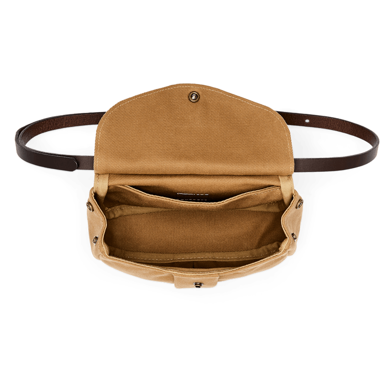 Rugged Twill Convertible Field Bag - Tan