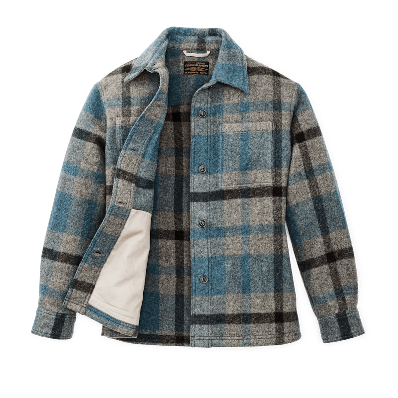 Women's Wool Overshirt - Ballard Plaid