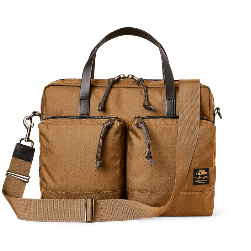 DRYDEN BRIEFCASE - WHISKEY