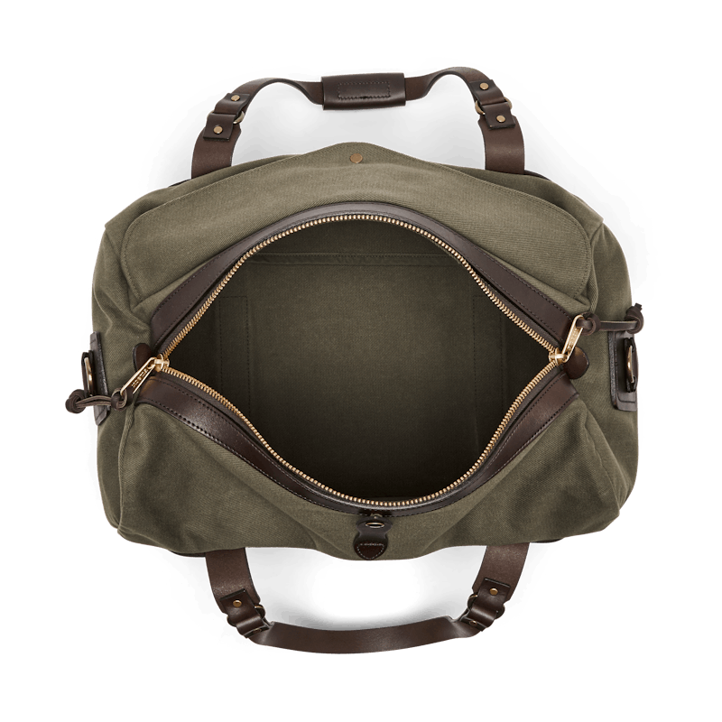 RUGGED TWILL MEDIUM DUFFLE BAG - OTTER GREEN