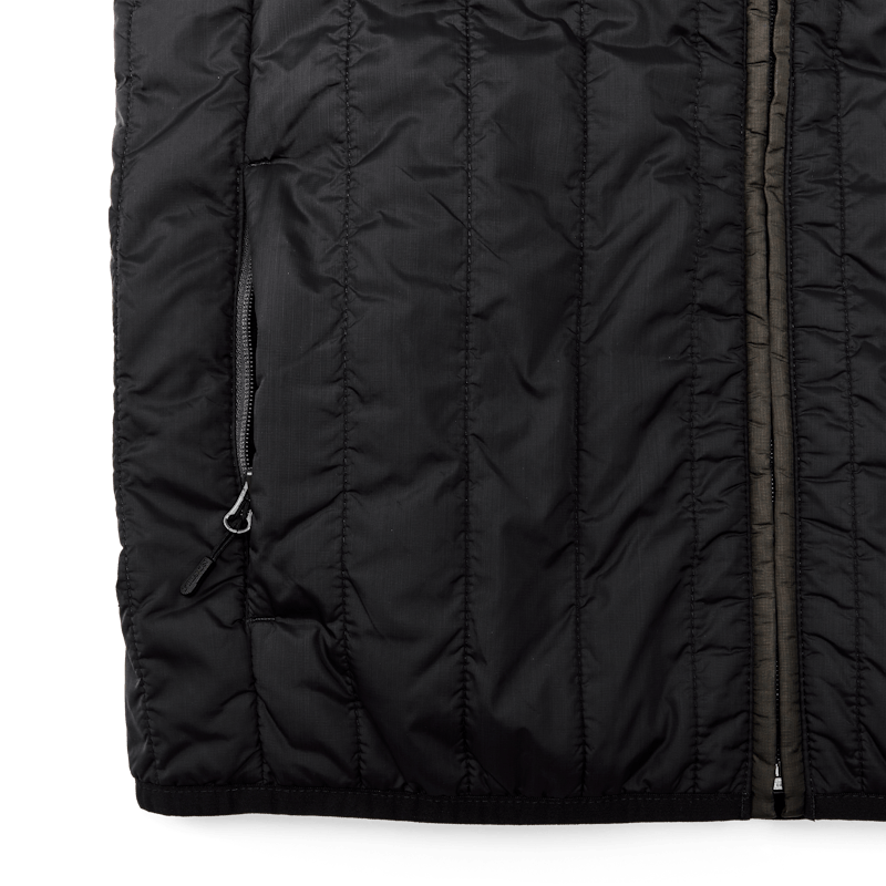 FILSON ULTRALIGHT VEST - Black / Olive / Gray