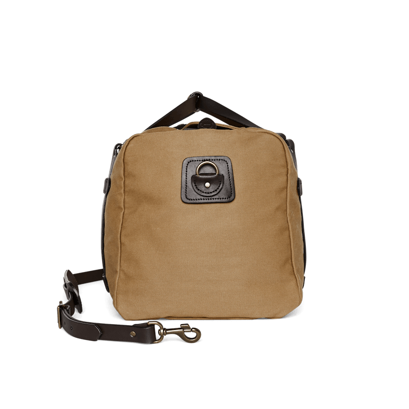 RUGGED TWILL MEDIUM DUFFLE BAG - TAN