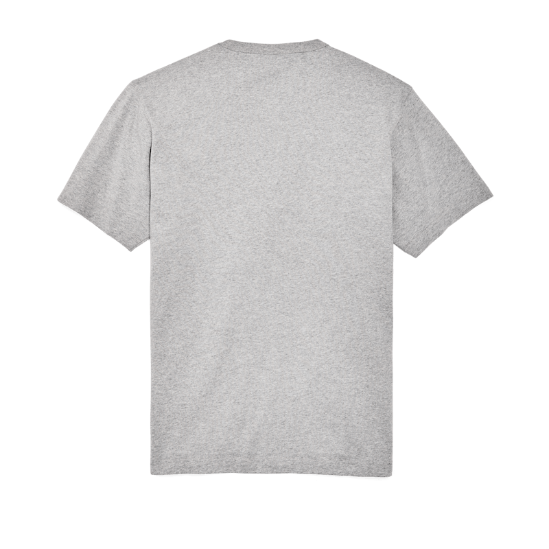 FRONTIER HENLEY T-SHIRT - HEATHER GRAY