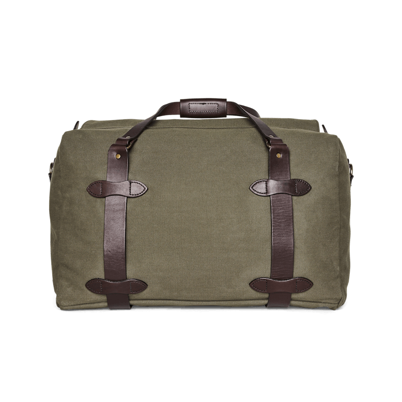 RUGGED TWILL MEDIUM DUFFLE BAG - OTTER GREEN