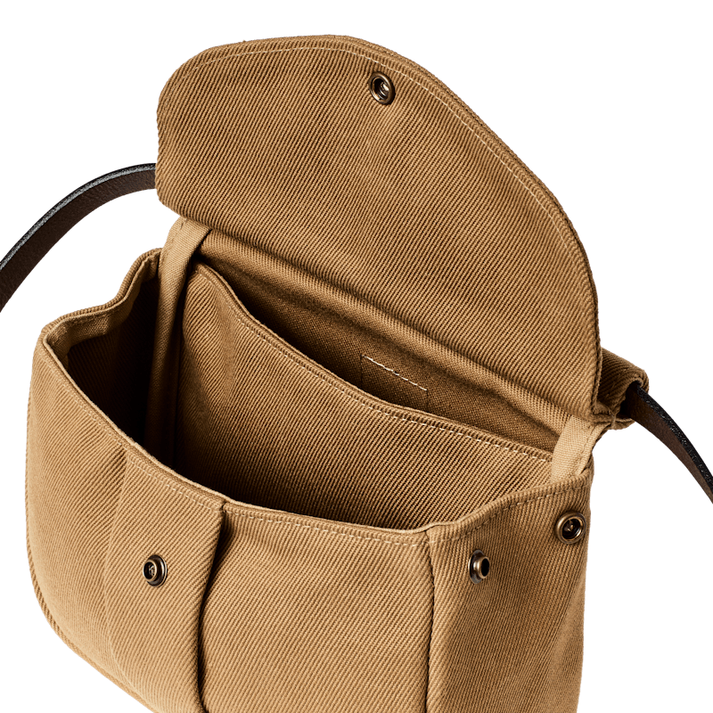 Rugged Twill Convertible Field Bag - Tan