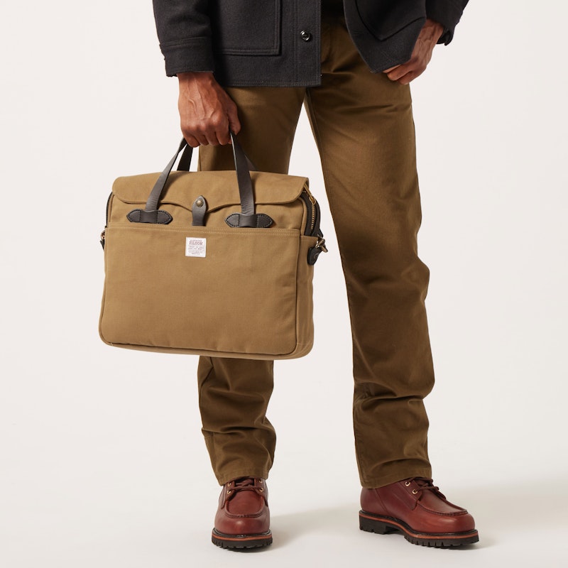 RUGGED TWILL ORIGINAL BRIEFCASE - TAN