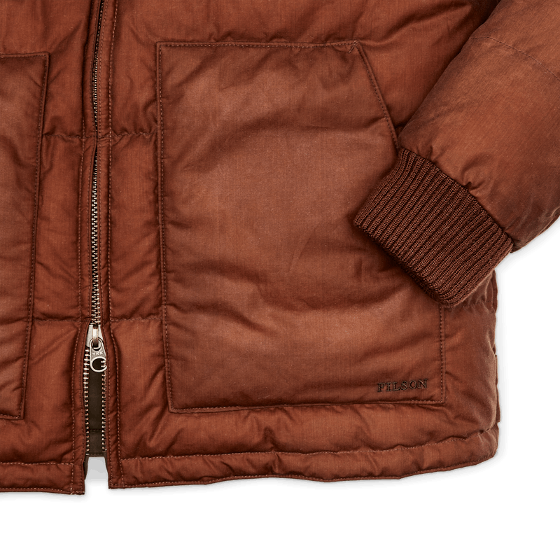 Women's Waxed Down Jacket - Madder Root