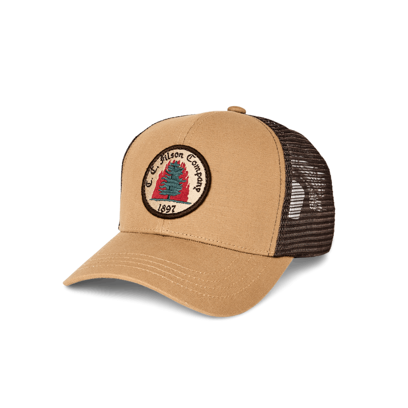 LOGGER MESH CAP - WHEAT/FIRE