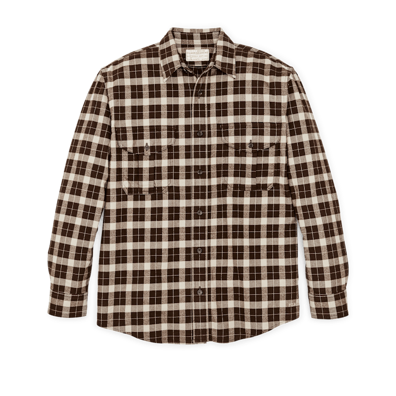 ALASKAN GUIDE SHIRT -  Brown / Cream Plaid