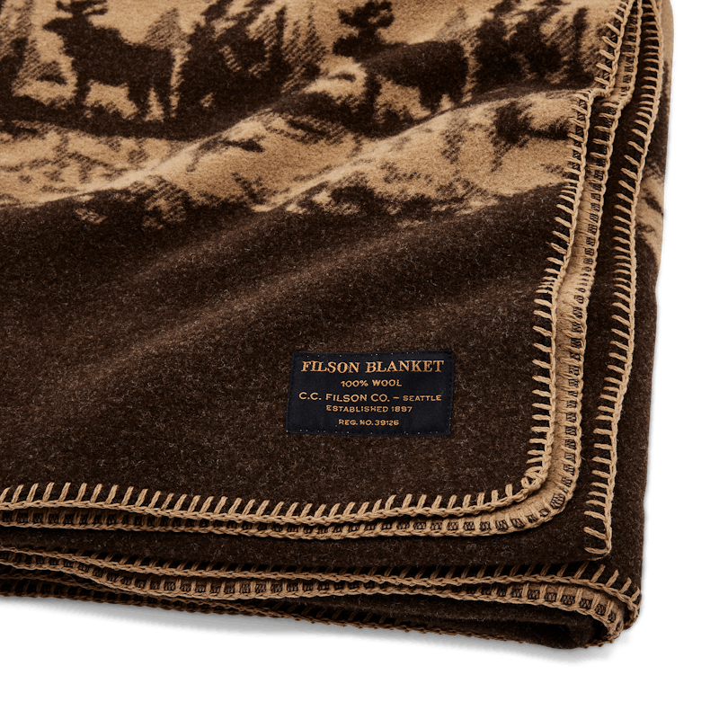 FILSON JACQUARD WOOL BLANKET