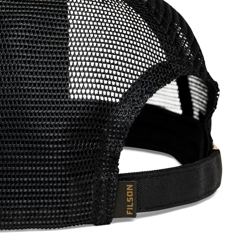 FILSON MESH LOGGER CAP - BLACK