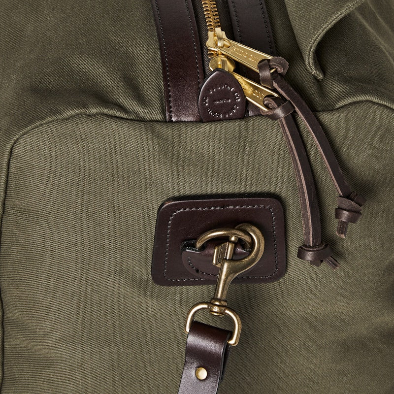 RUGGED TWILL MEDIUM DUFFLE BAG - OTTER GREEN