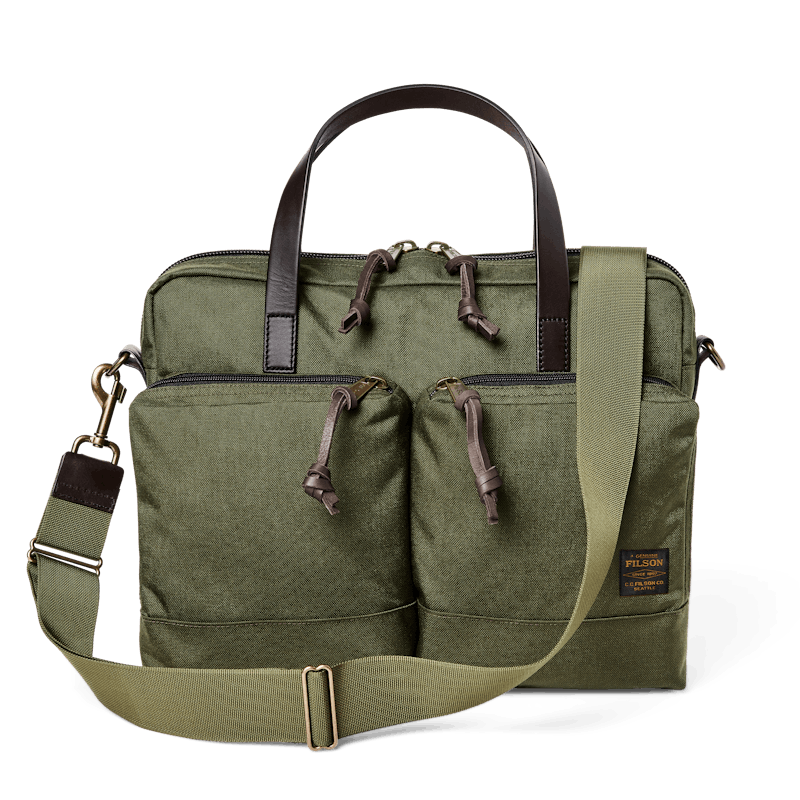 DRYDEN BRIEFCASE - OTTER GREEN