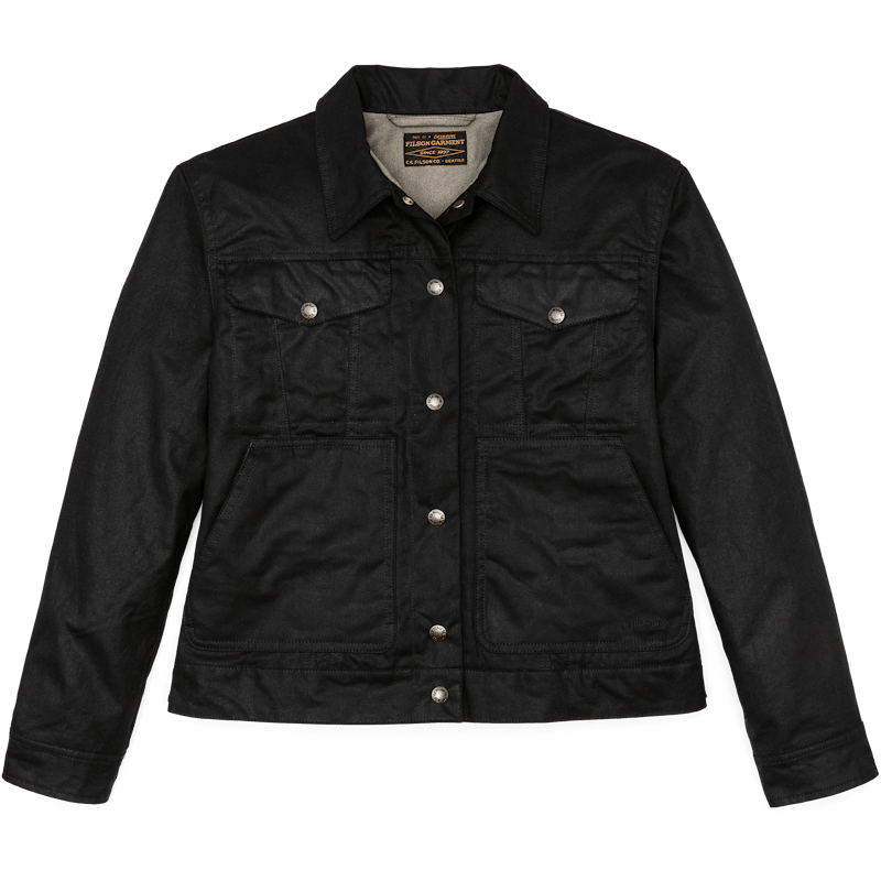 Women's Short Lined Cruiser Jacket Black