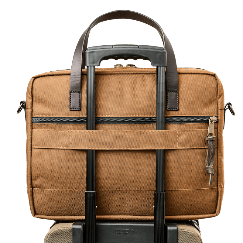 DRYDEN BRIEFCASE - WHISKEY