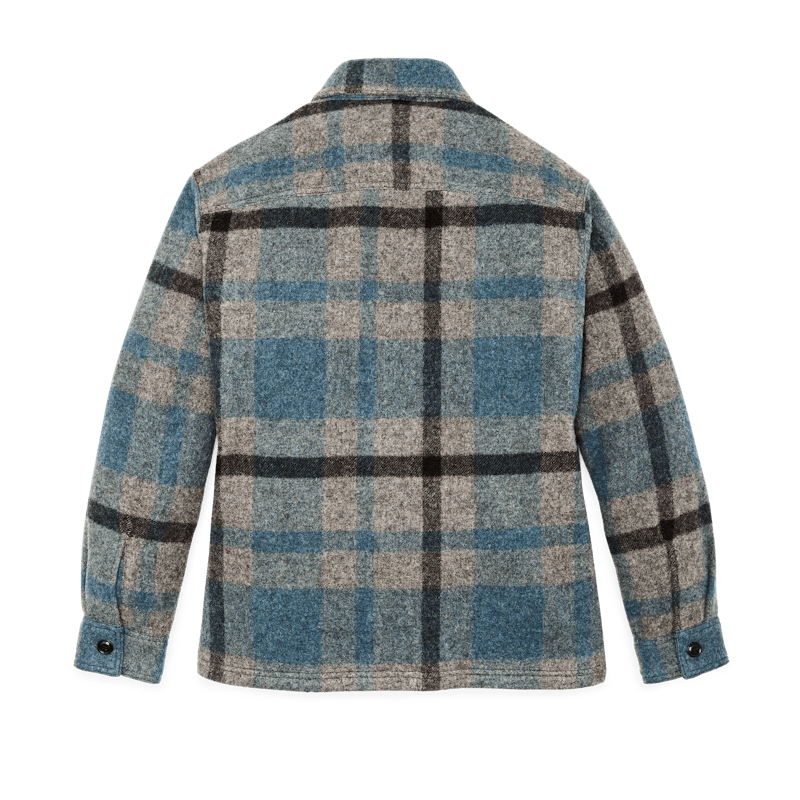 Women's Wool Overshirt - Ballard Plaid