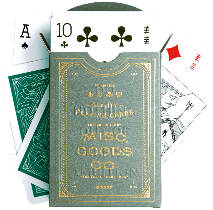 Misc. Goods Playing Cards