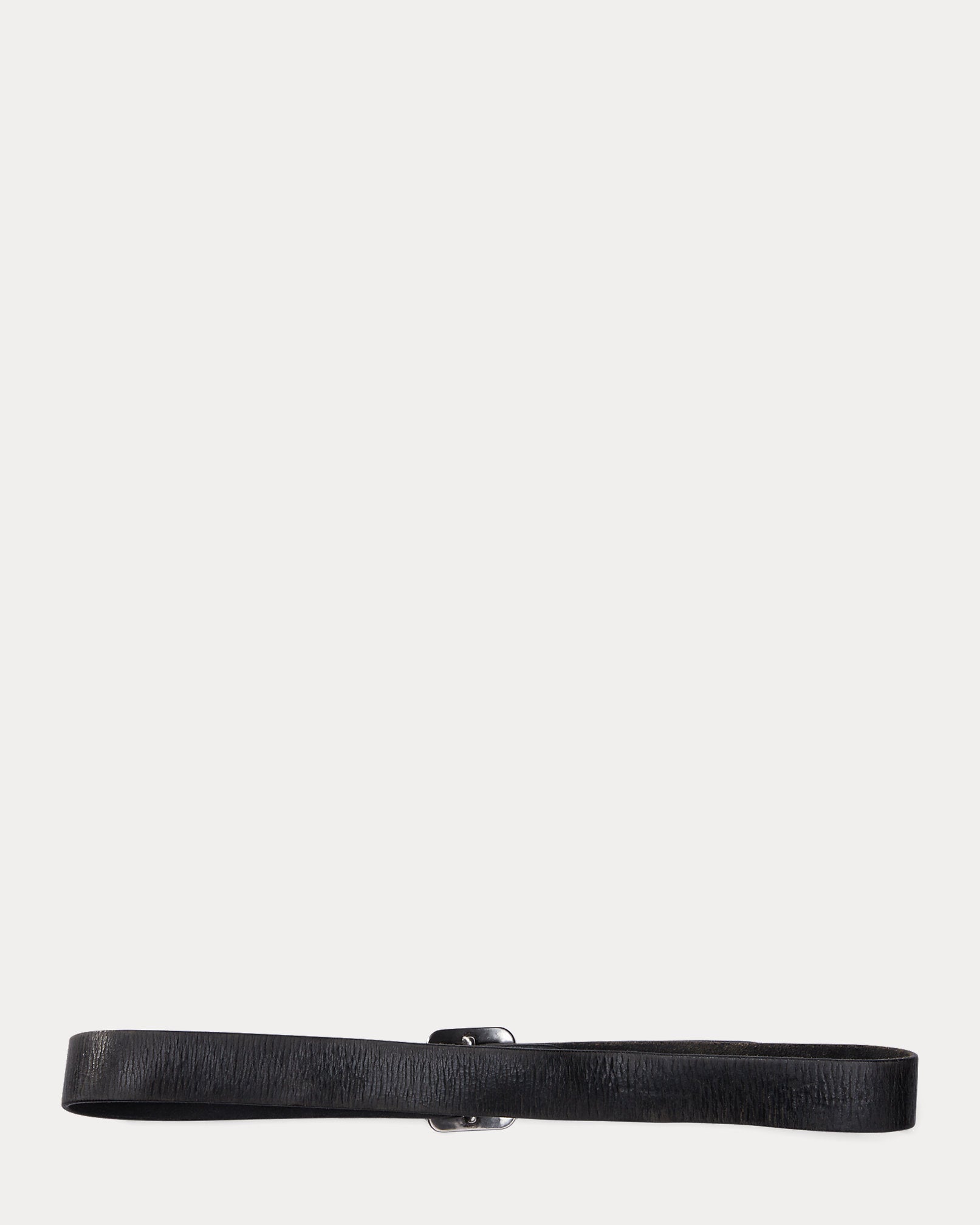 RRL Hand-Burnished Leather Belt