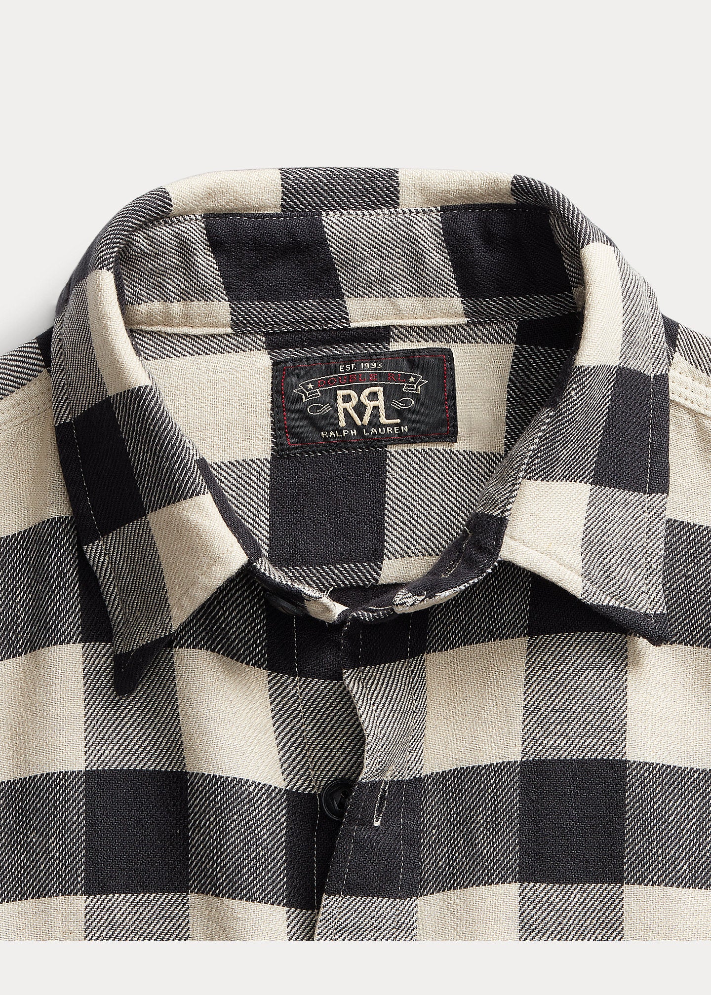 RRL Buffalo Check Twill Workshirt