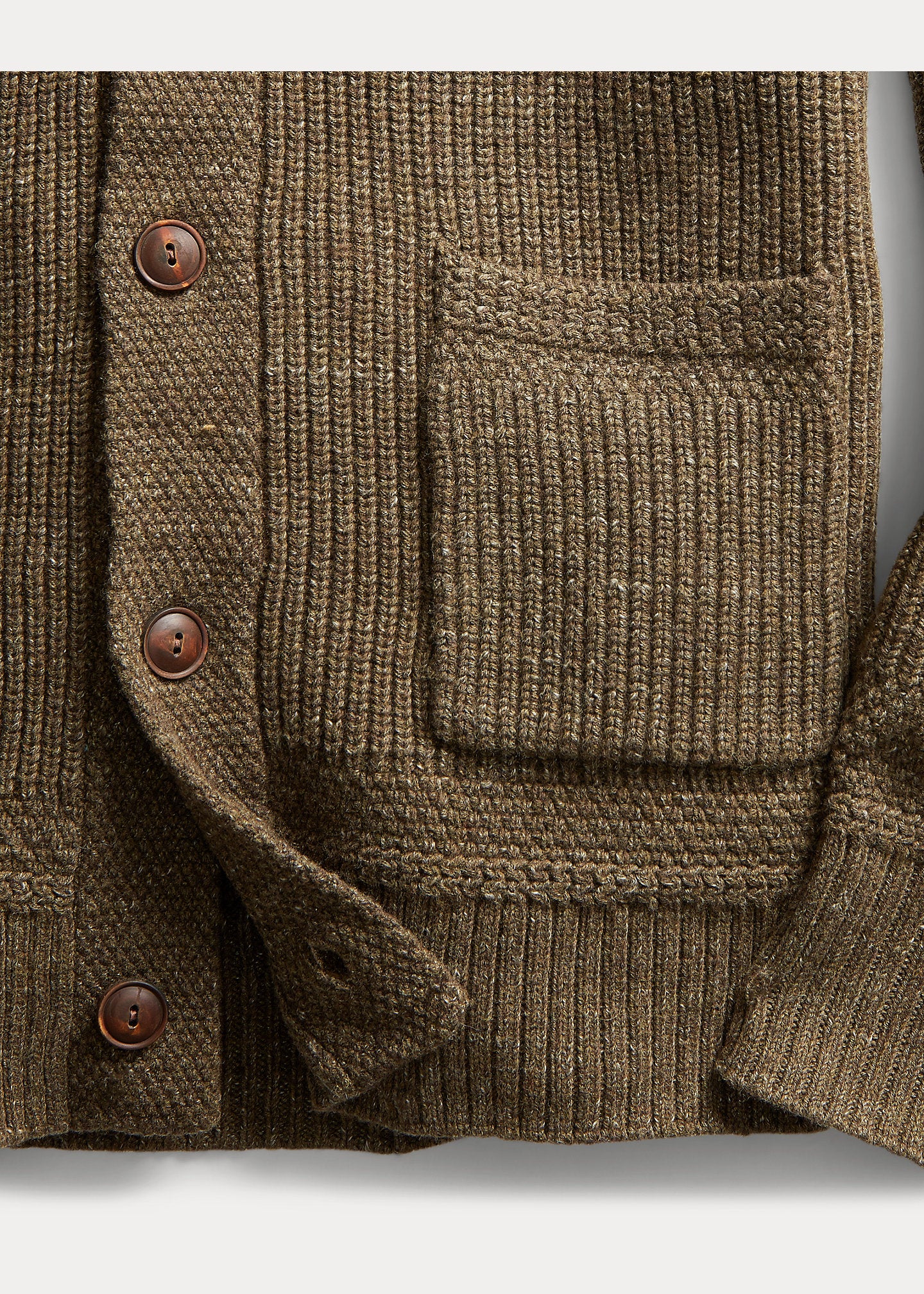 RRL Cotton-Wool Shawl-Collar Cardigan