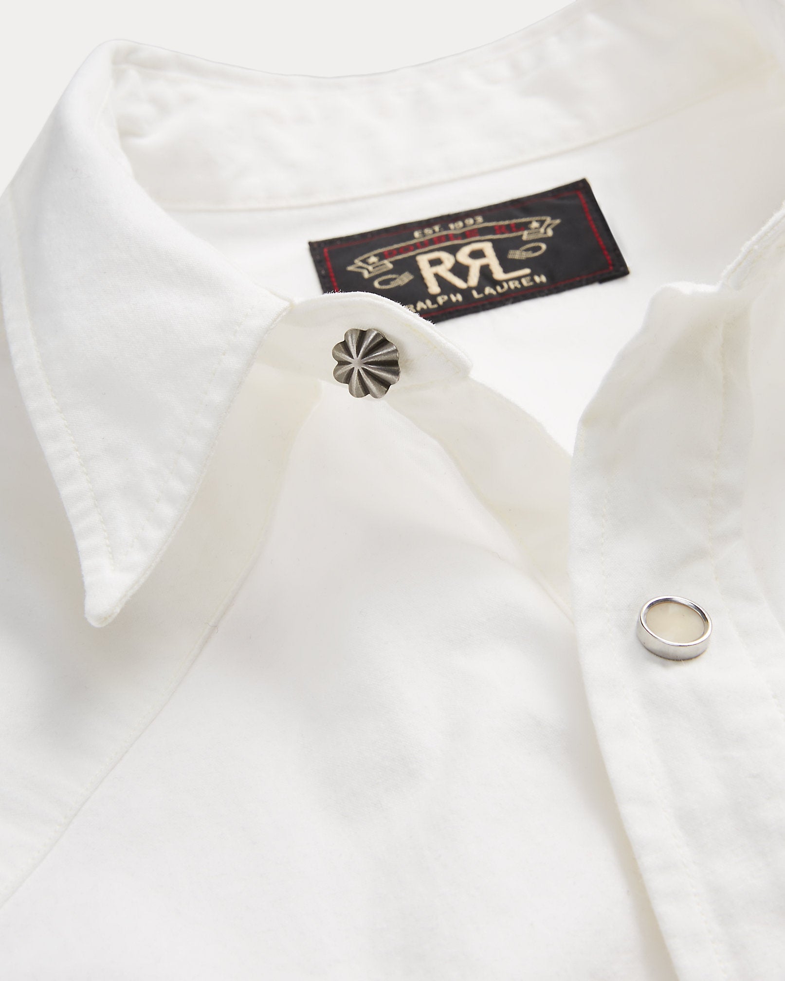 RRL Slim Fit Poplin Western Shirt