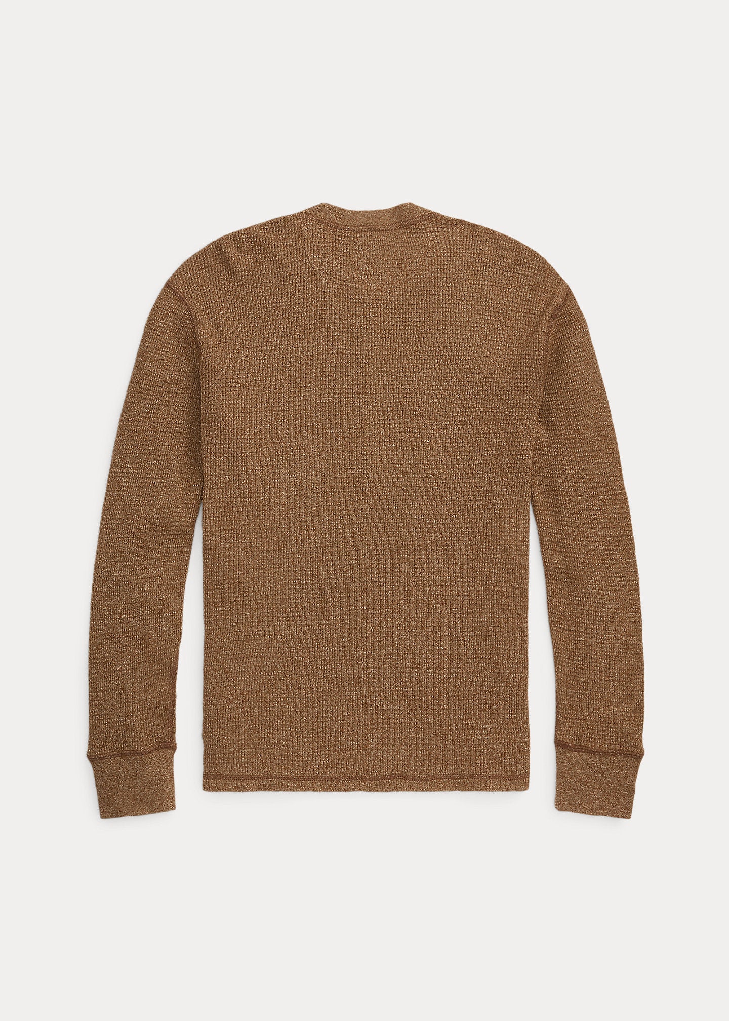 Barrie fine-knit long-sleeve shirt - Brown