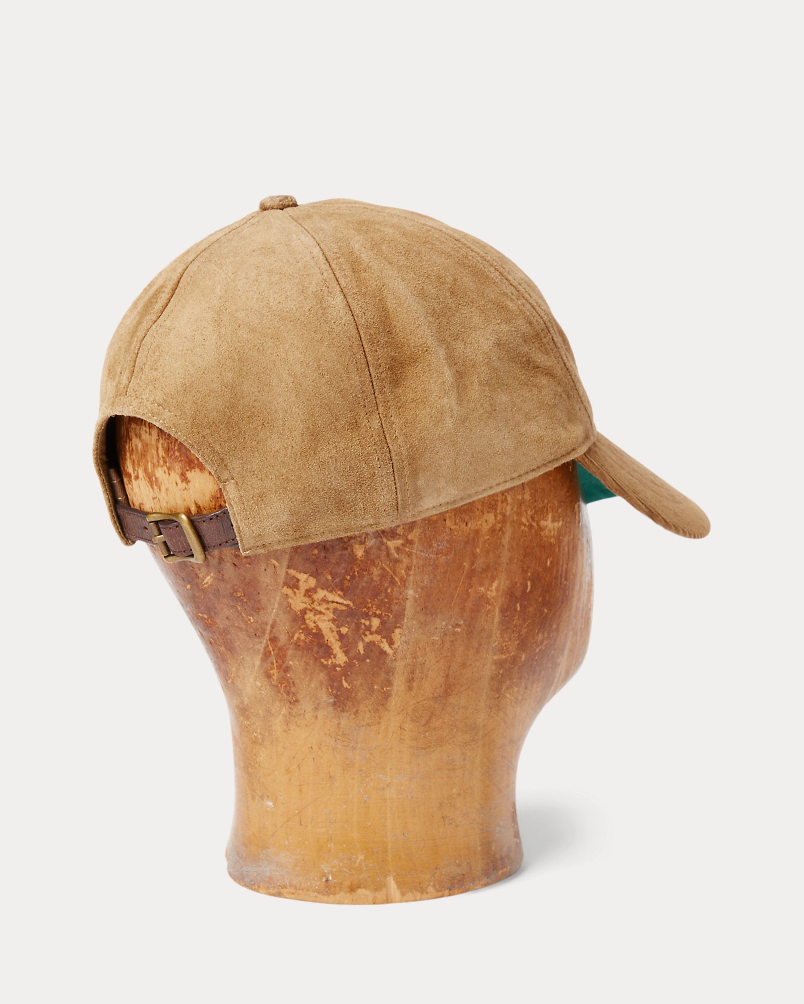 RRL Roughout Suede Ball Cap - Tan