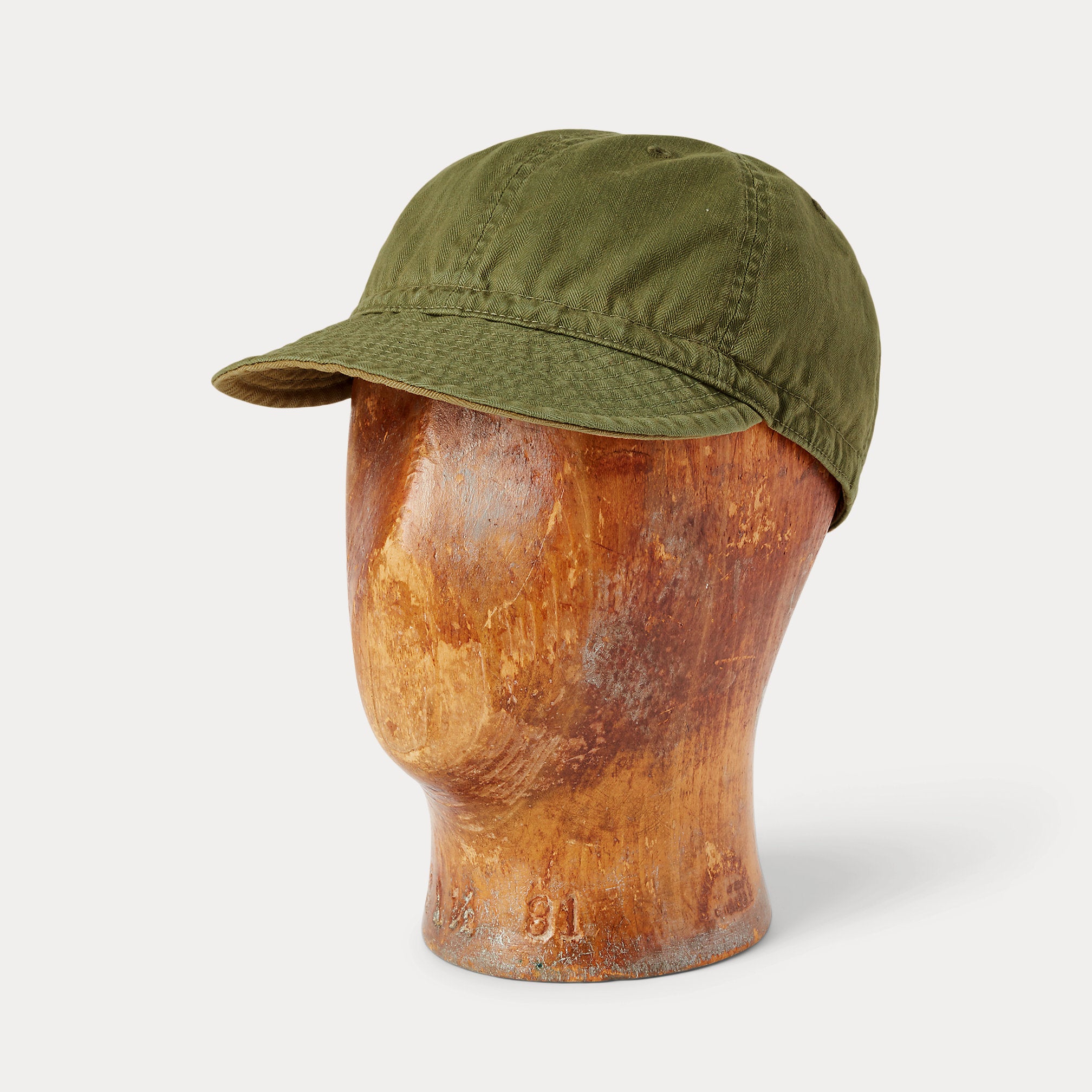 RRL Herringbone Twill Service Cap