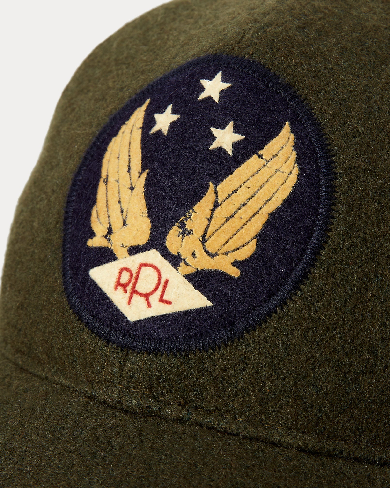 RRL Men's Flight Logo shops Patch Hat