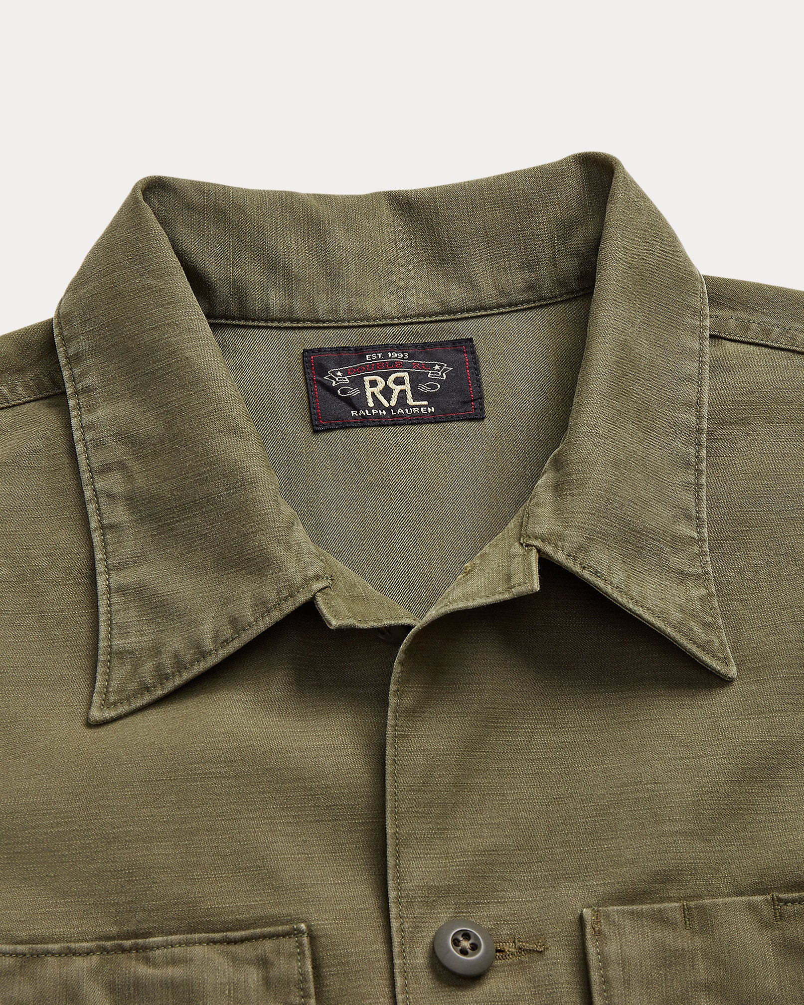 RRL Reverse-Sateen Overshirt