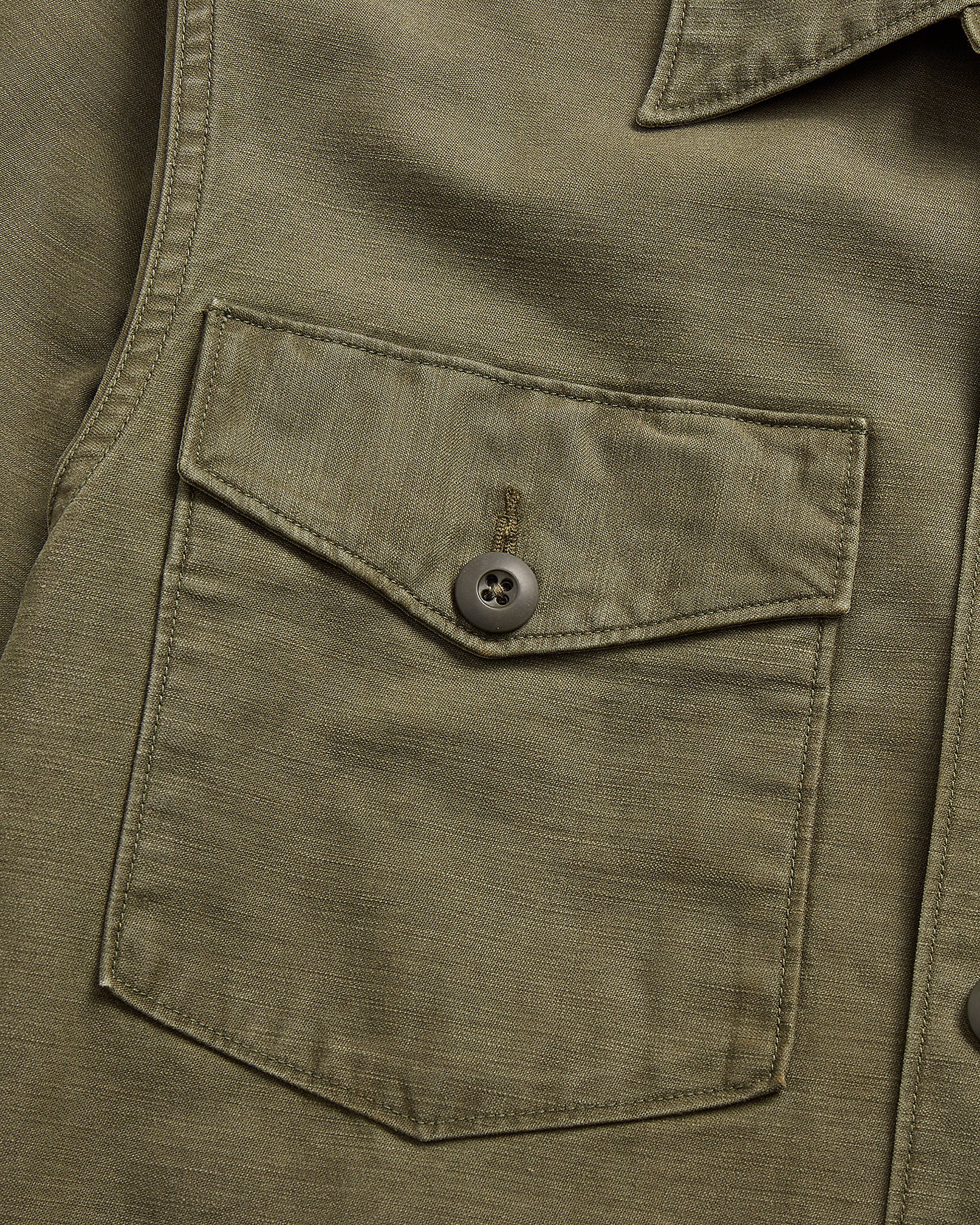 RRL Reverse-Sateen Overshirt